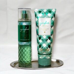 Bath and Body Works Gingham Fresh Body Care Gift Set NWT